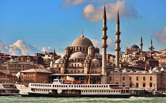 İstanbulda Eminönü Yeni Cami